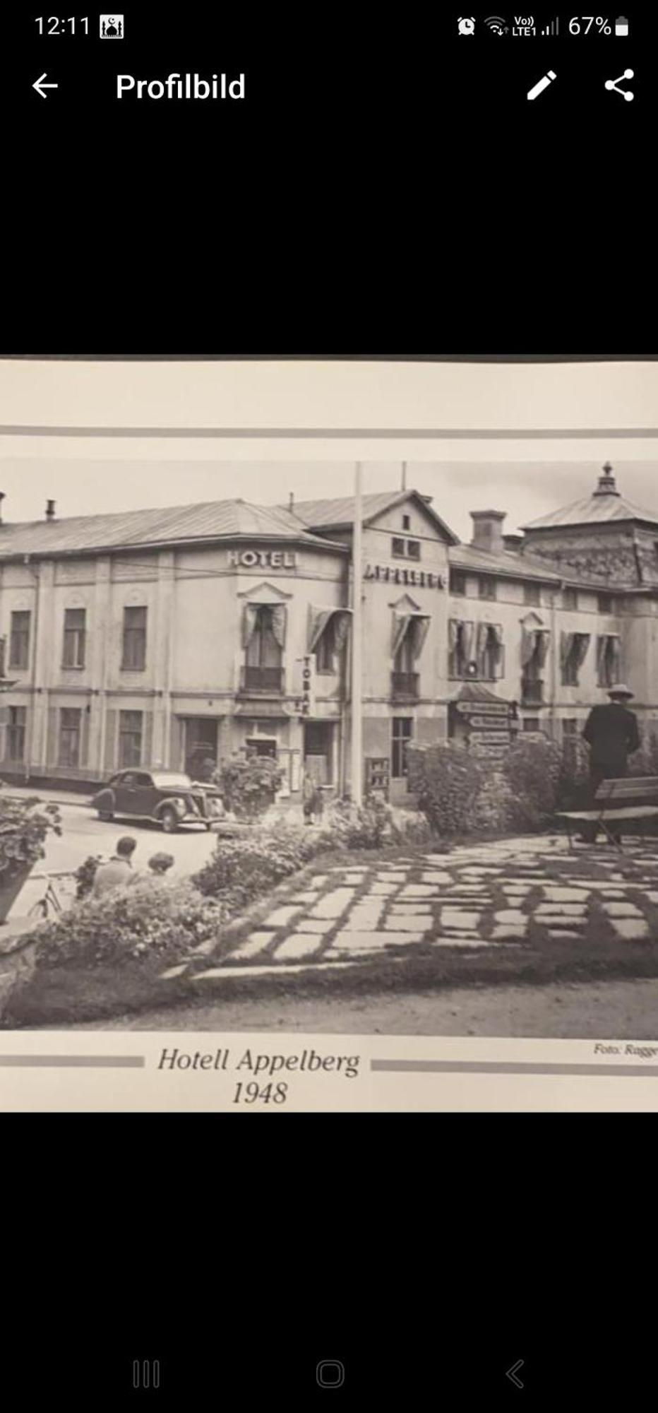 Appelberg Hotel Sollefteå Exterior foto